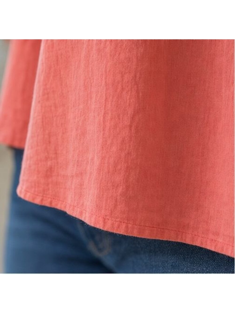 Blush Ruffle Blouse - Picture 6 of 6